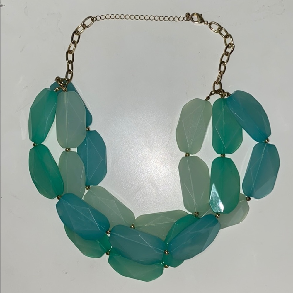 Francesca’s Turquoise Statement Necklace